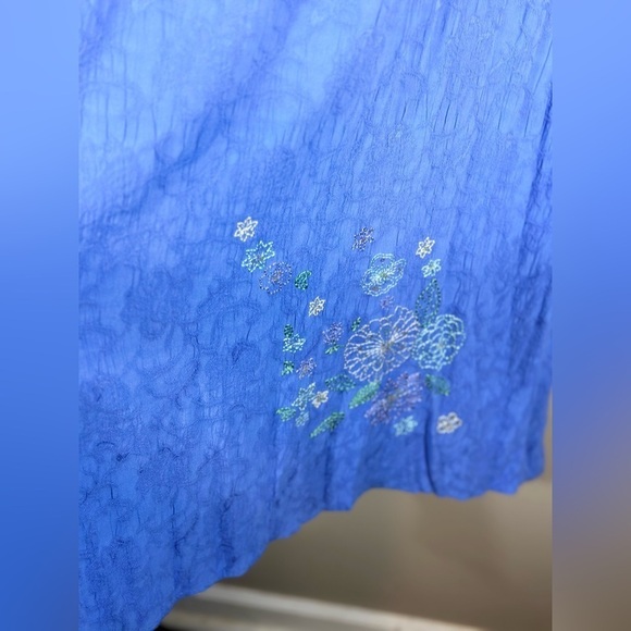 K & company size 16 dress set blazer 22-1/2 p2p 22length dress maxi preowned - Picture 13 of 15